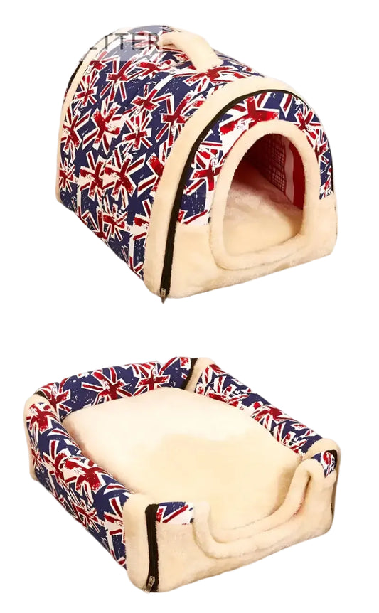 Foldable Cat - Dog House Bed
