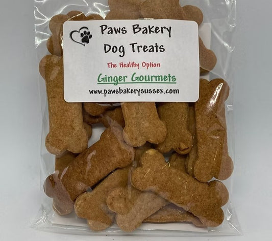 Paws Bakery Ginger Gourmets Natural Dog Treats