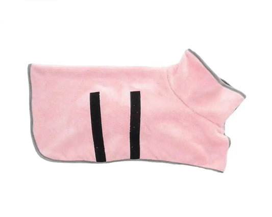 Microfiber Dog Bathrobe - Quick Drying Towel for Dogs.