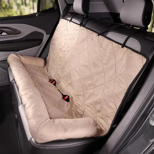 Waterproof Dog Car Seat Cover Travel Bed for a cleaner and comfortable ride with your pet.