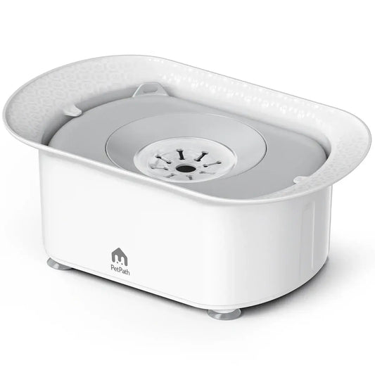 No Spill Dog Water Bowl Large Capacity Anti-Splash Design