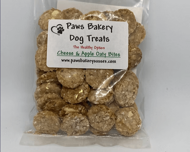 Paws Bakery Cheese & Apple Oaty Bites Wheat Free Dog Treats