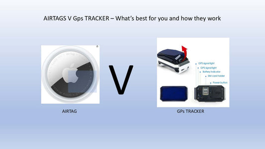 Pet GPS Trackers vs AirTags What's The Difference - comparison between AirTag and GPS Tracker.