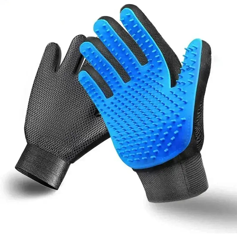 2 sided pet grooming glove