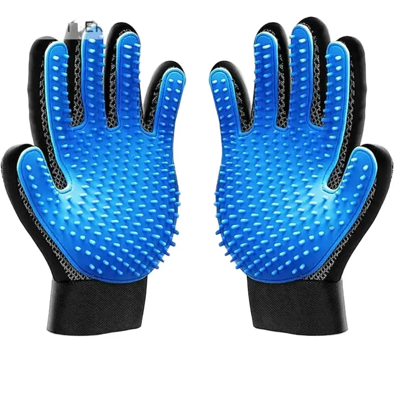2 sided pet grooming glove