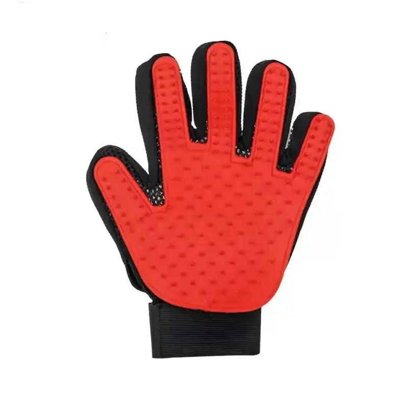 2 sided pet grooming glove