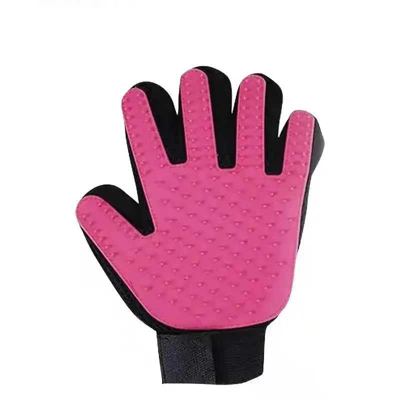 2 sided pet grooming glove