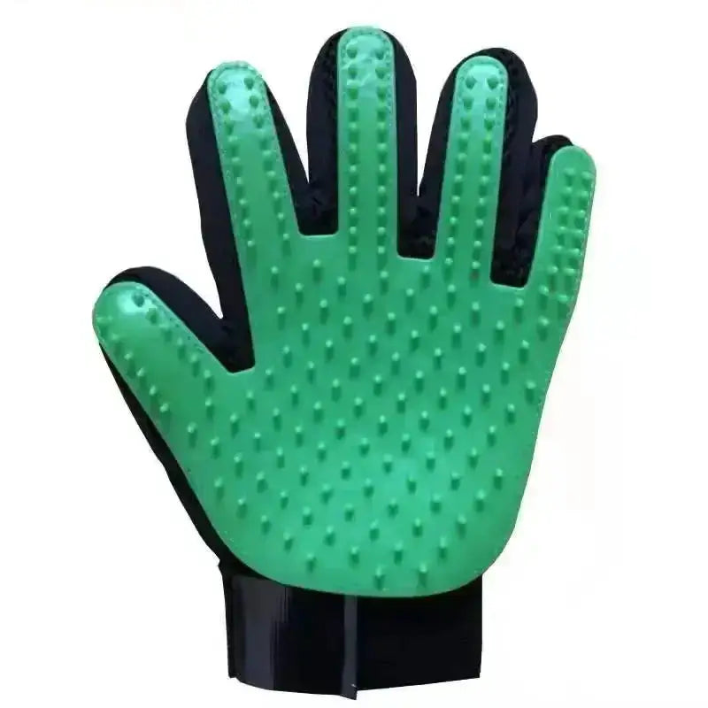 2 sided pet grooming glove