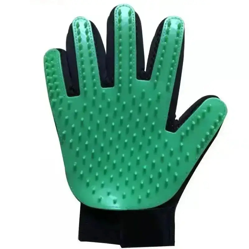 2 sided pet grooming glove