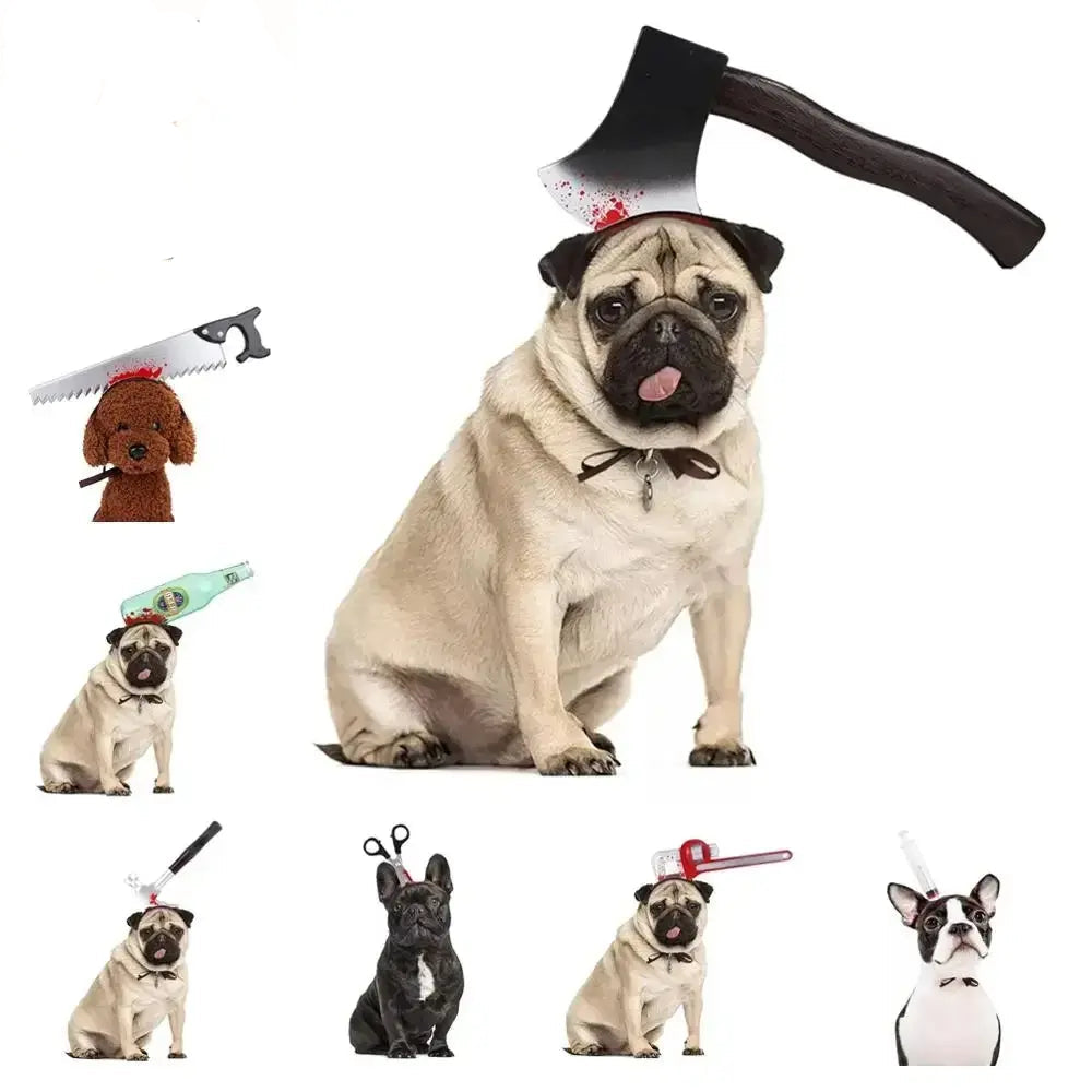 7 Different Halloween Dog Costume Hats.