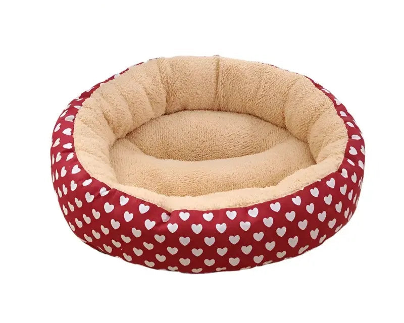 Luxury Round Donut Dog Bed.