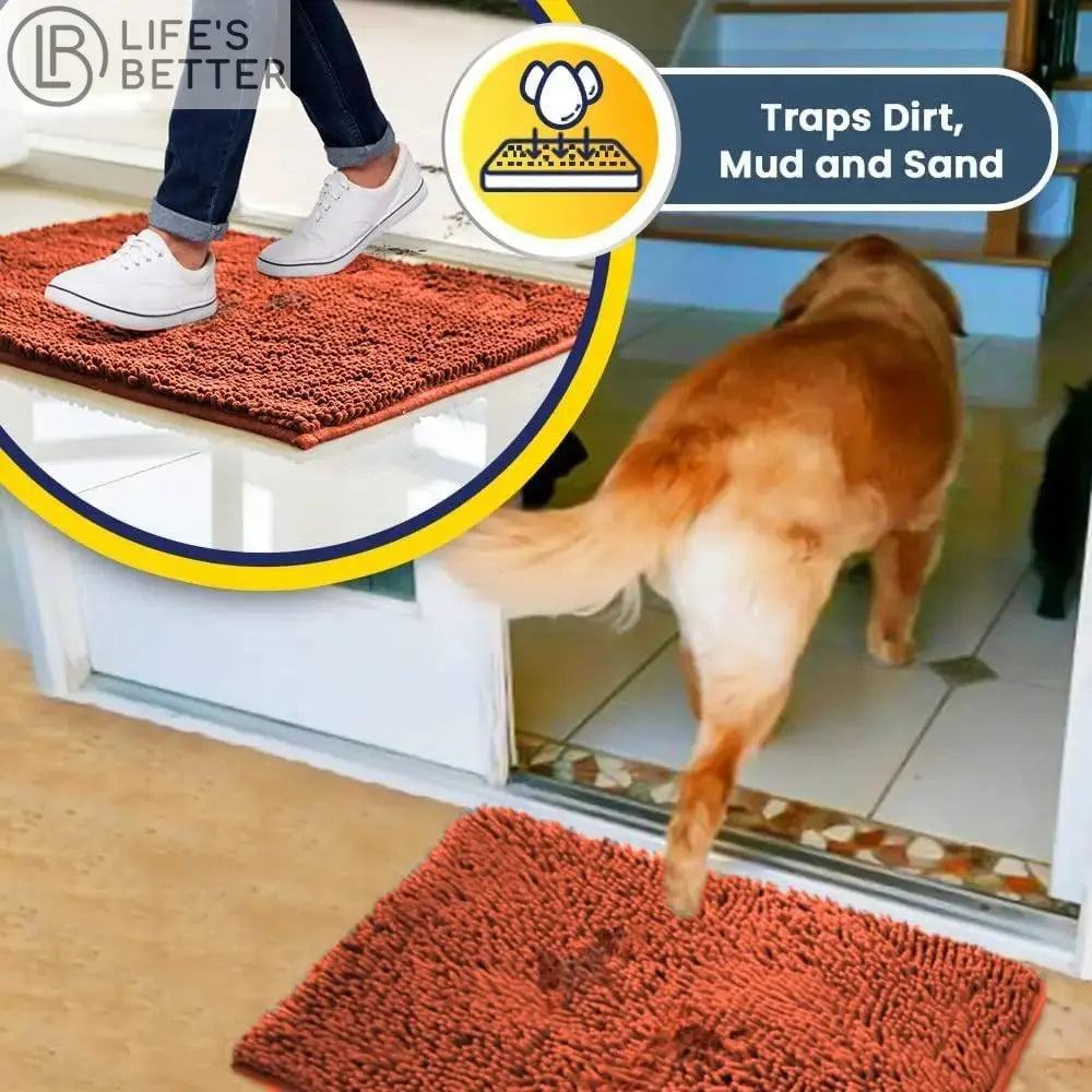 Dog Door Mud Mat: Your Pet's Paw-fect Entryway Companion Life’s Better Ltd