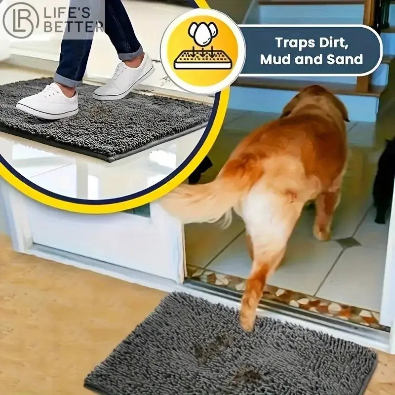 Dog Mud Mat: Your Pet's Paw-fect Clean Solution Life’s Better Ltd