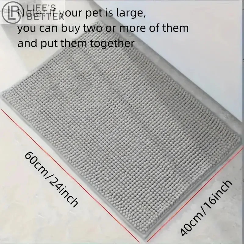 Dog Mud Mat: Your Pet's Paw-fect Clean Solution Life’s Better Ltd