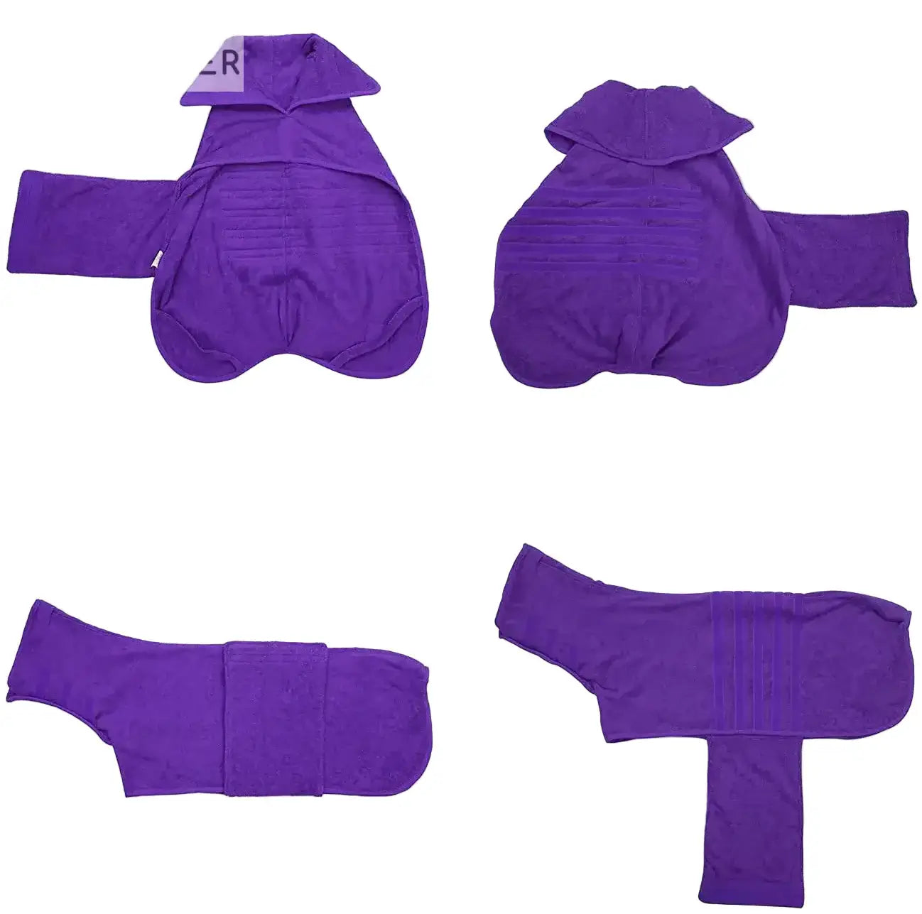 Double Layer Dog Drying Robe 