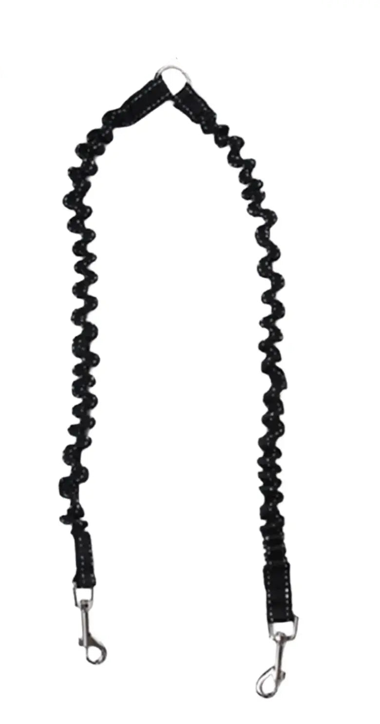 Elastic Extended 2 Way Coupler Dog Lead.