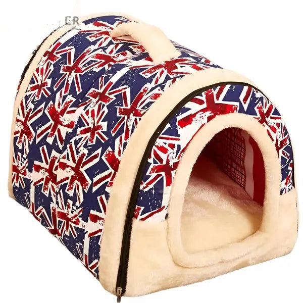 Foldable Cat - Dog House Bed