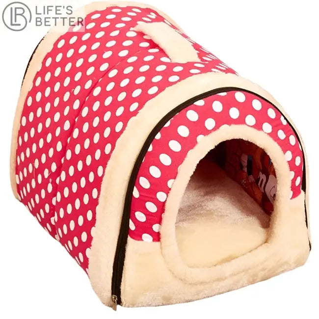 Foldable Cat - Dog House Bed