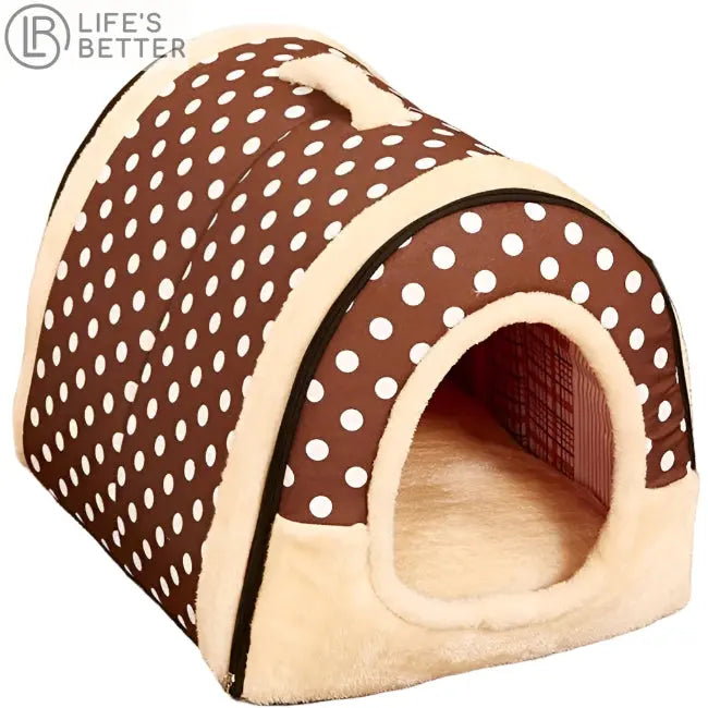 Foldable Cat - Dog House Bed