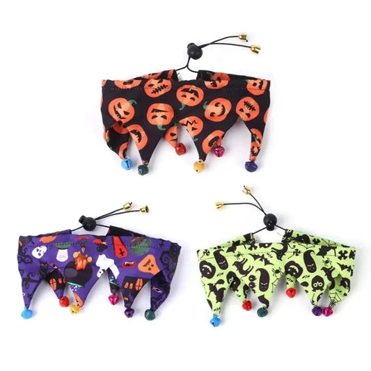 Halloween Costume Bandanas for Small Pets.