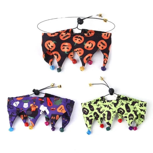 Halloween Costume Bandanas for Small Pets.