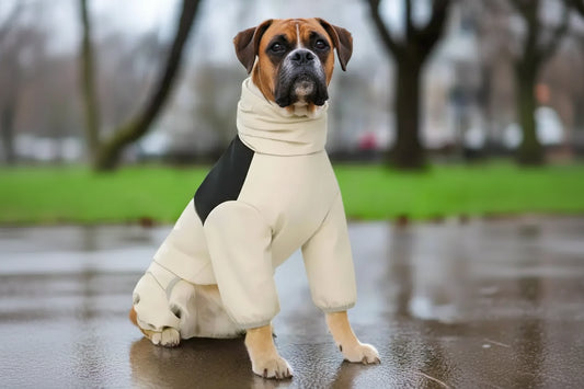 Large Dog Waterproof Jacket Raincoat.