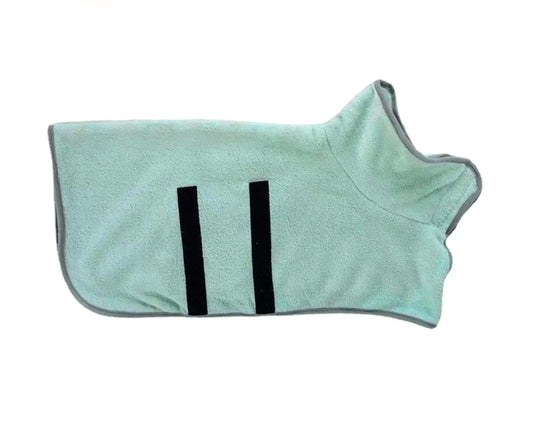 Microfiber Dog Bathrobe - Quick Drying Towel for Dogs.