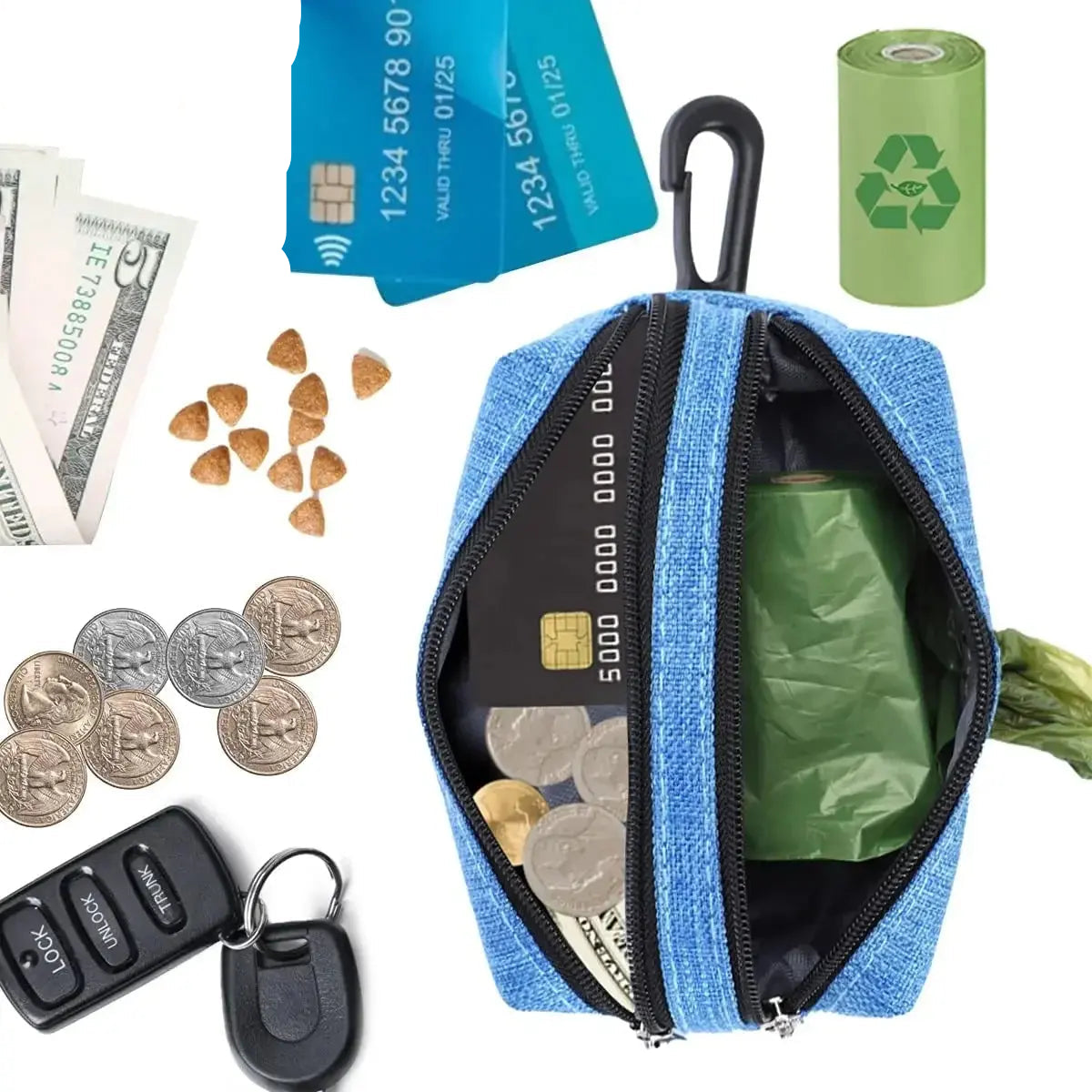 Oxford Fabric Dog Poo BagDispenser