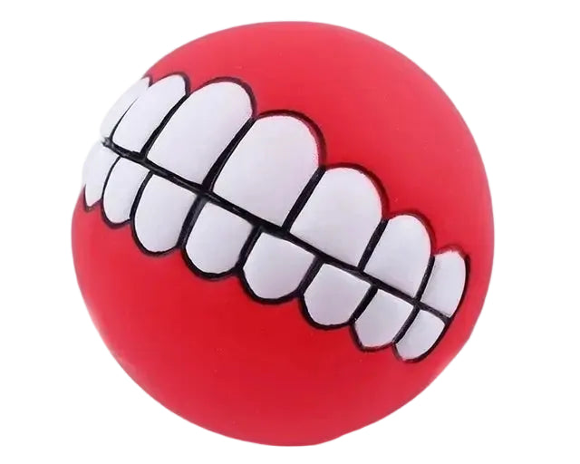 Pet Ball Teeth Silicon Dog Chew Toy.