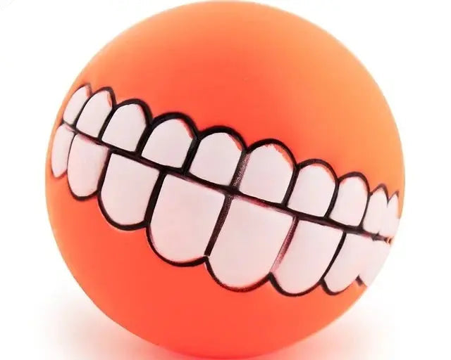Pet Ball Teeth Silicon Dog Chew Toy.