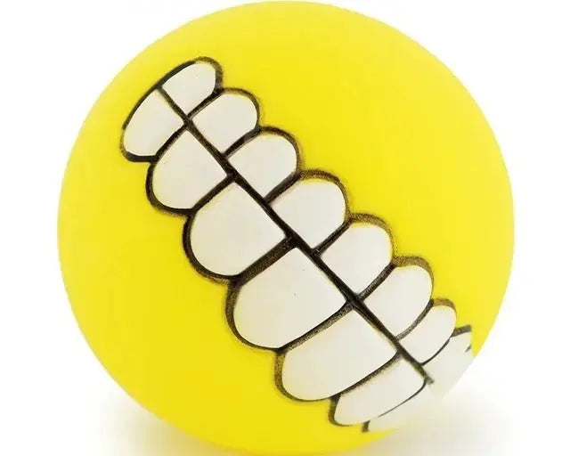 Pet Ball Teeth Silicon Dog Chew Toy.