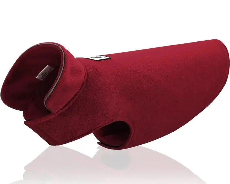 Reflective Warm Dog Fleece Jacket.