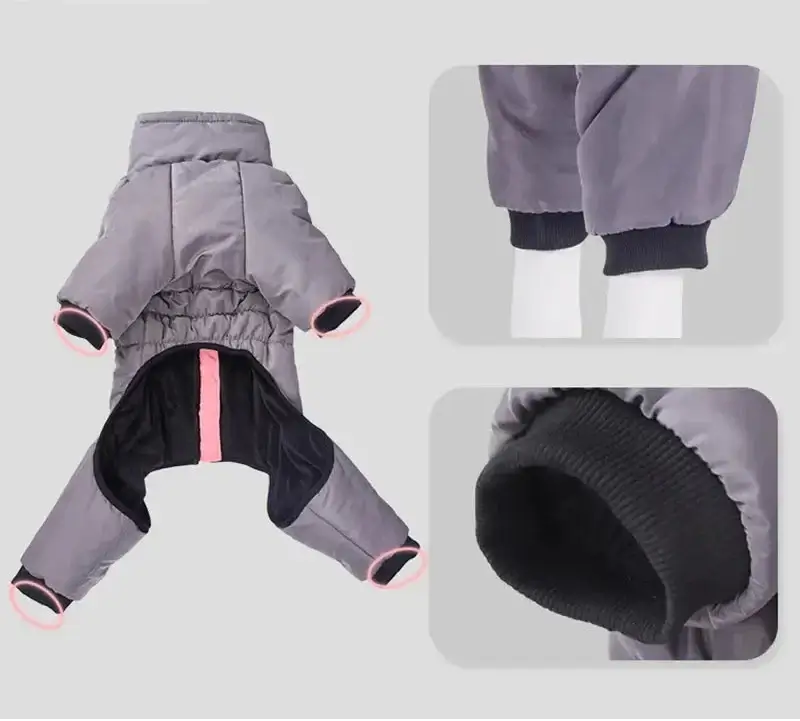 Reflective Waterproof Dog Padded Coat Life’s Better Ltd