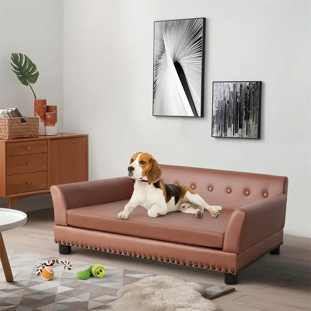 Heavy Duty Pet Sofa Luxury Dog Bed