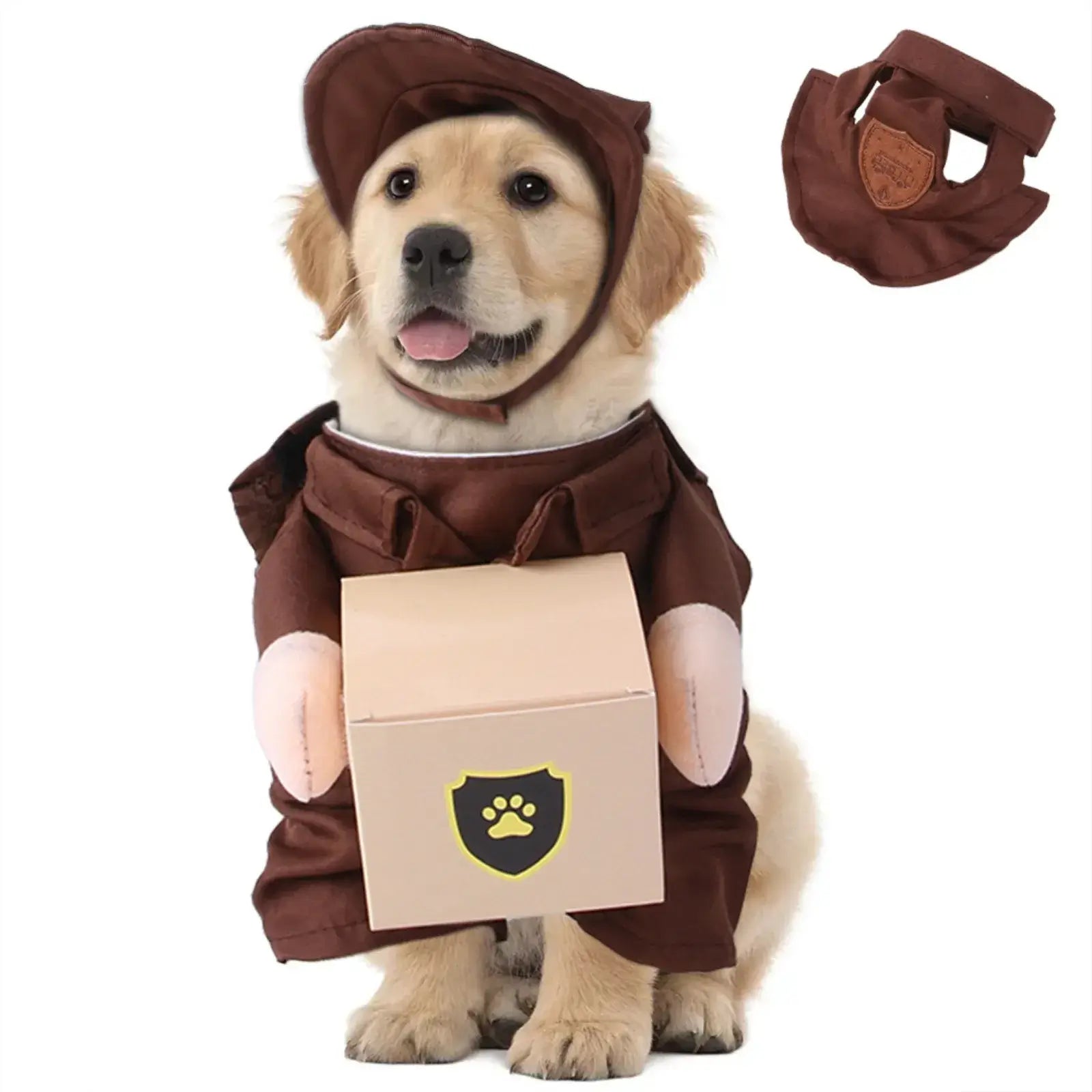 Pet Courier Costume Dress Up Courier Costume