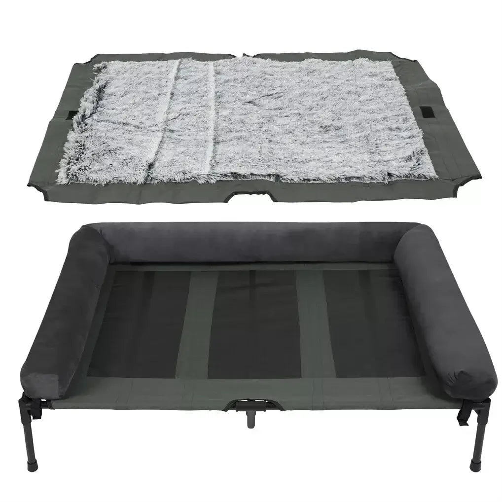 Outdoor Elevated Dog Bed  Cooling 
