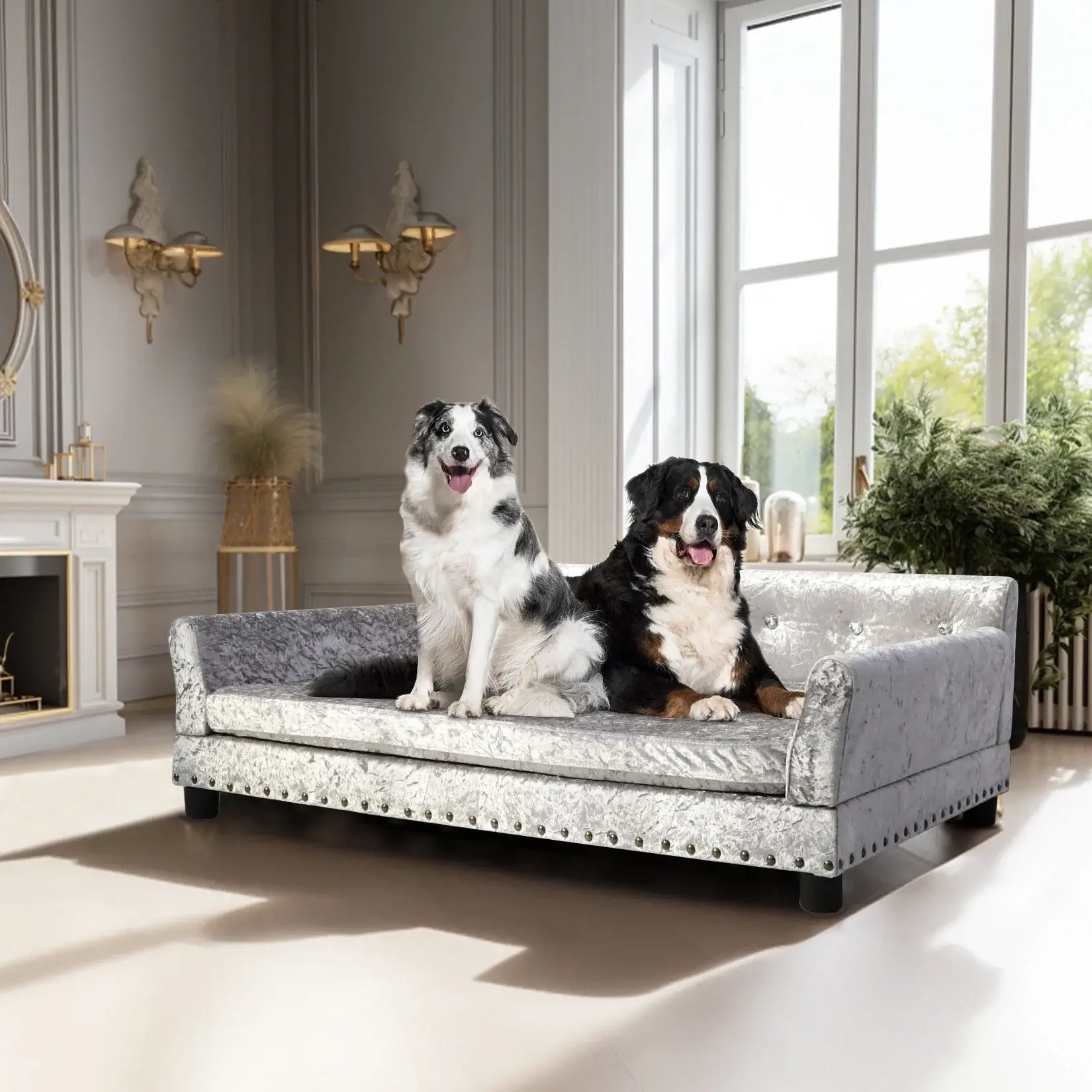 Heavy Duty Pet Sofa Luxury Dog Bed