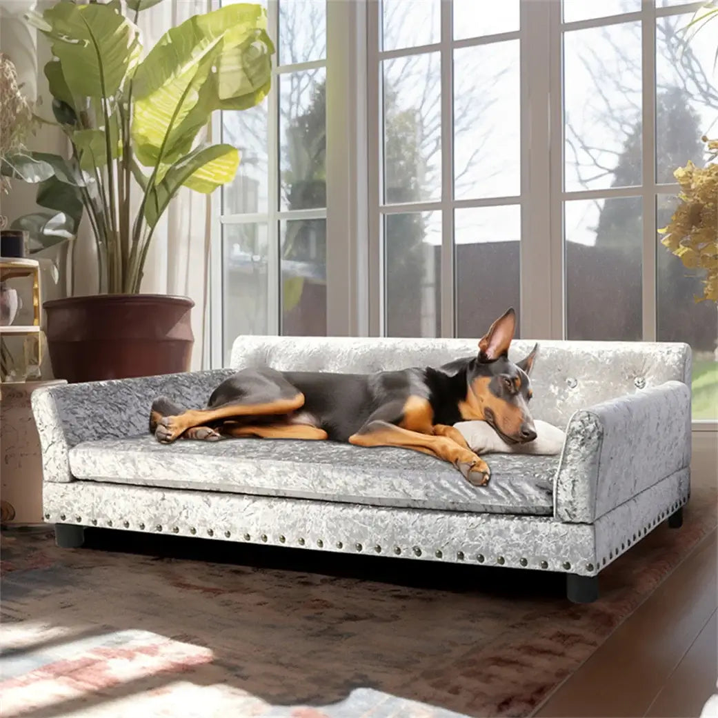 Heavy Duty Pet Sofa Luxury Dog Bed