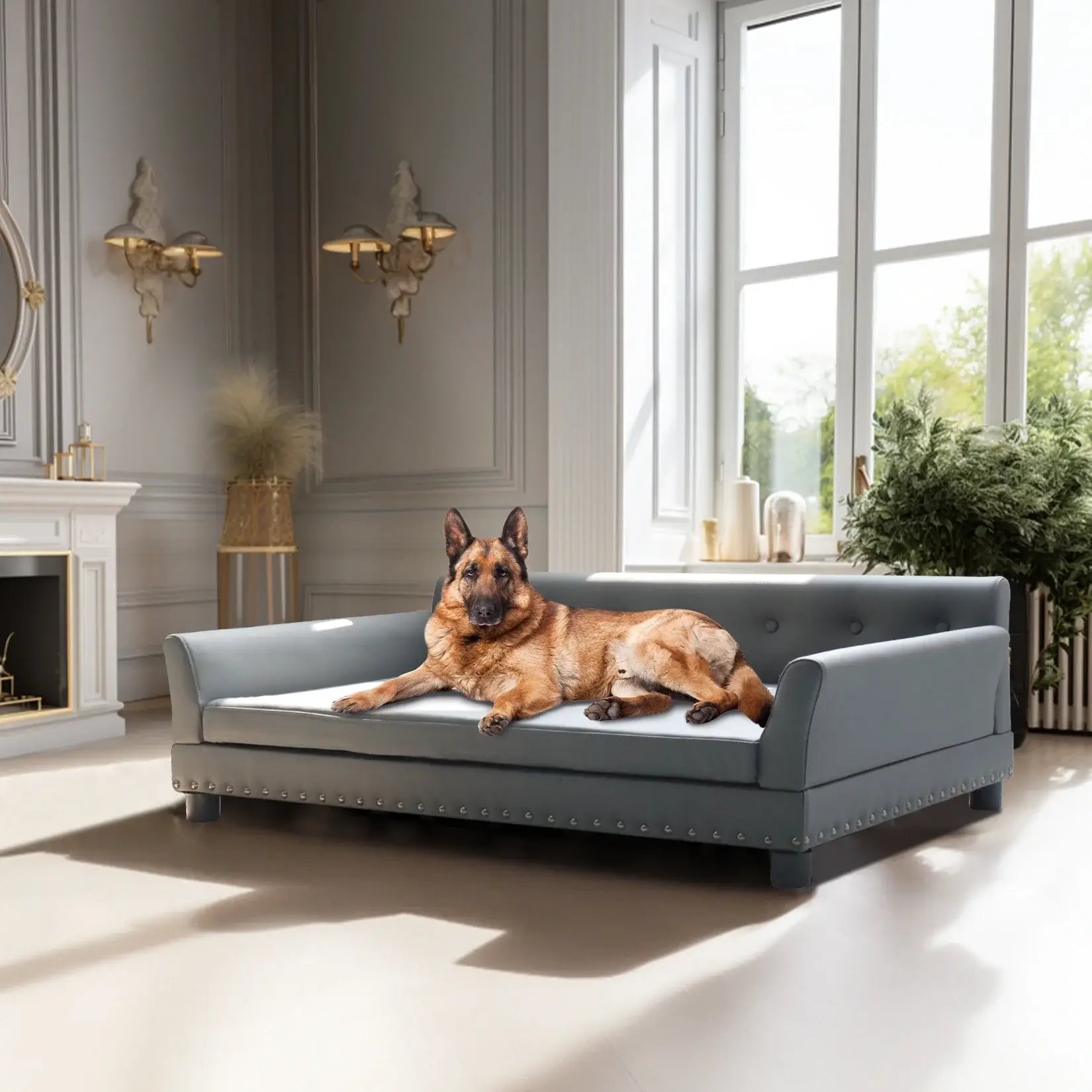 Heavy Duty Pet Sofa Luxury Dog Bed