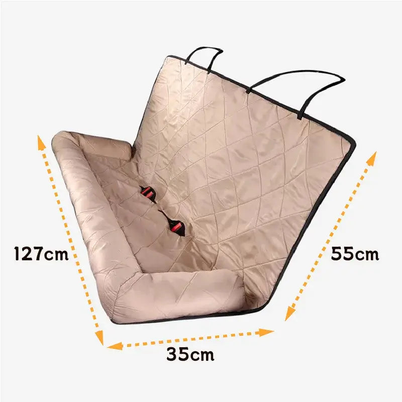 Waterproof Dog Car Seat Cover Travel Bed
