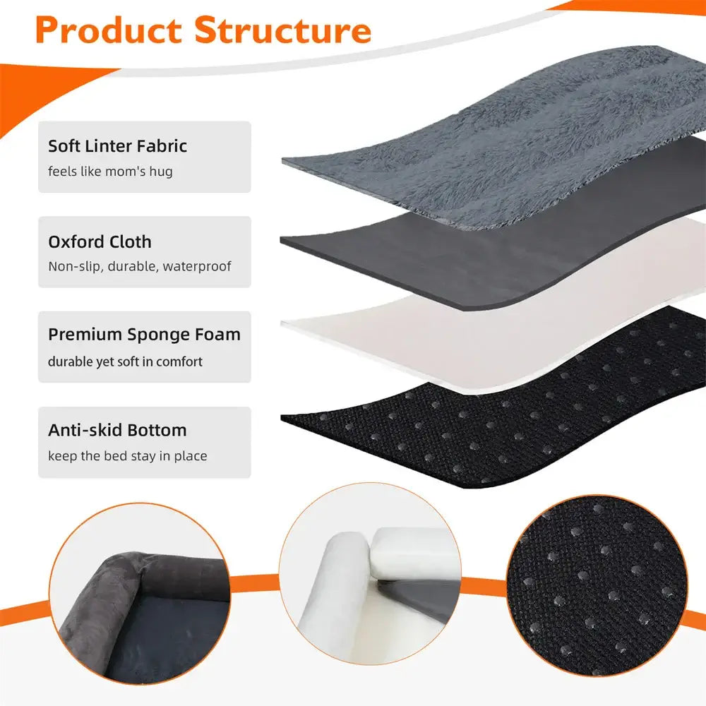 XXXL Orthopaedic Memory Foam Dog 