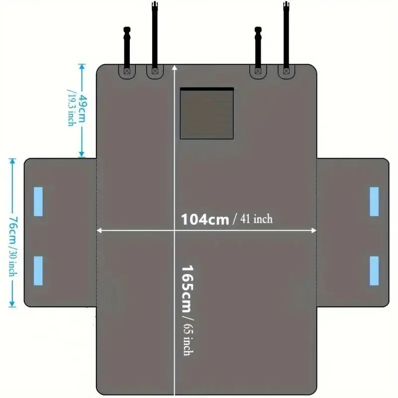 Waterproof Boot Dog Car Seat Cover