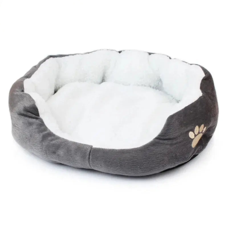 Soft Fleece Nest Dog Bed.