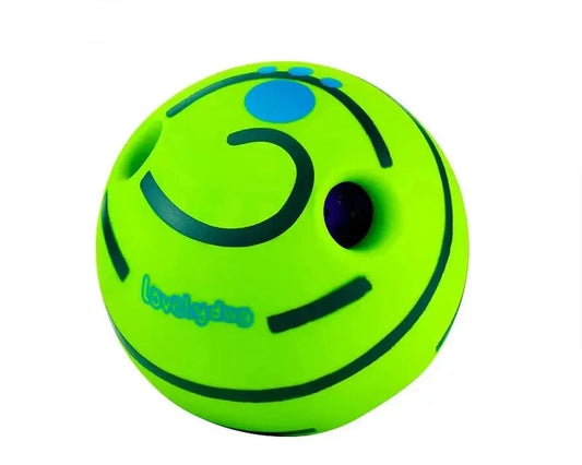 Squeaking Wobble Wag Giggle Dog Toy Ball!.