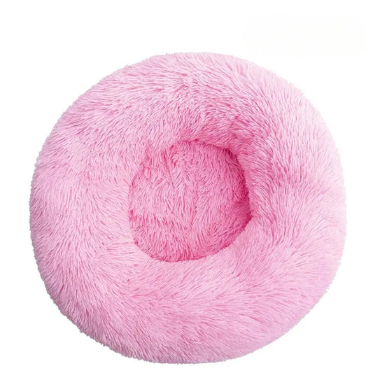 The Ultimate Donut Cuddler Round Dog Bed - Ultra Soft - Washable Dog Bed.
