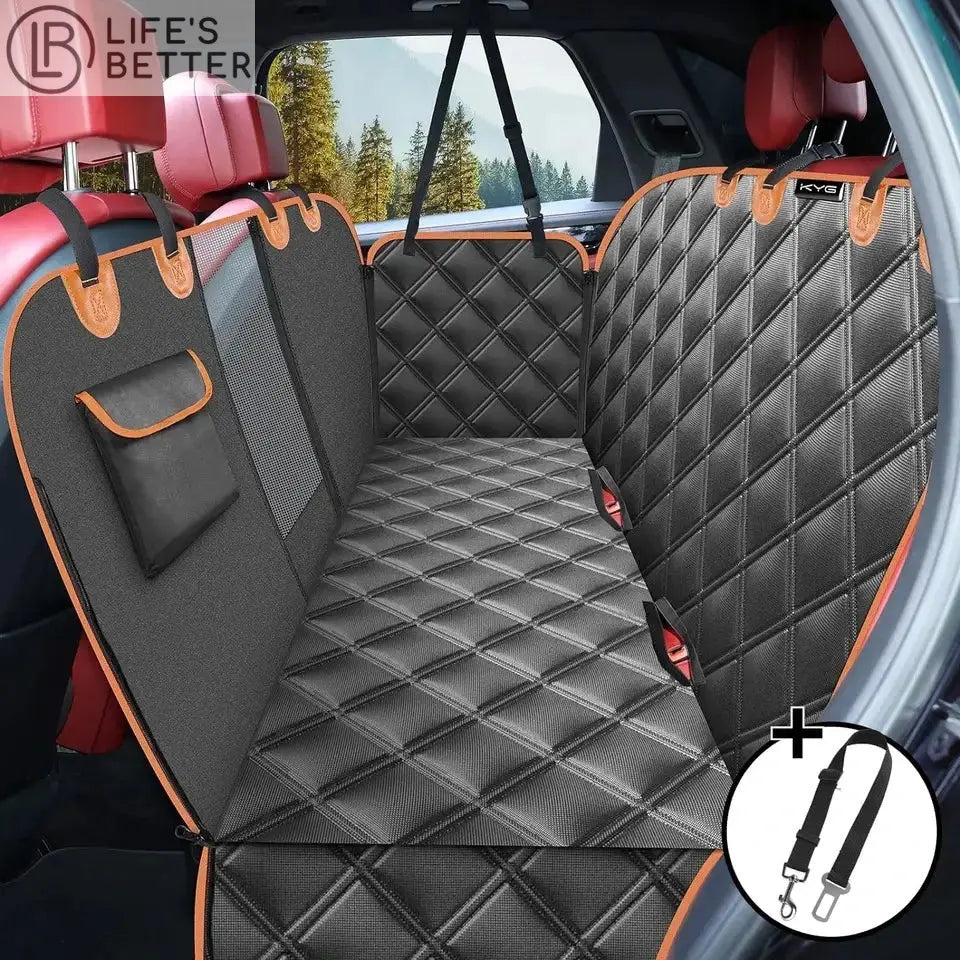 The Ultimate Waterproof Dog Car Seat Protector.