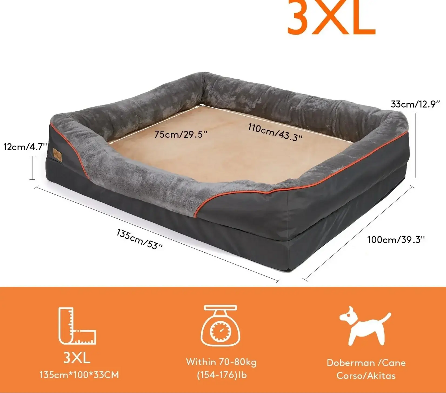 Ultimate Comfort for Your Canine Companion Available in L XL 2XL 3XL Life’s Better Ltd